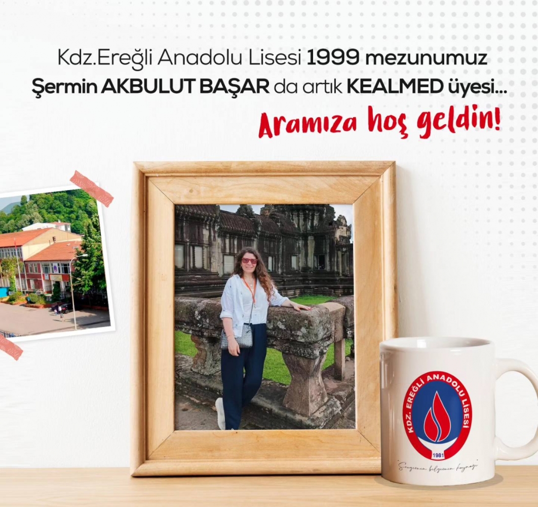 KEAL 1999 Mezunumuz Şermin AKBULUT BAŞAR da artık KEALMED üyesi..