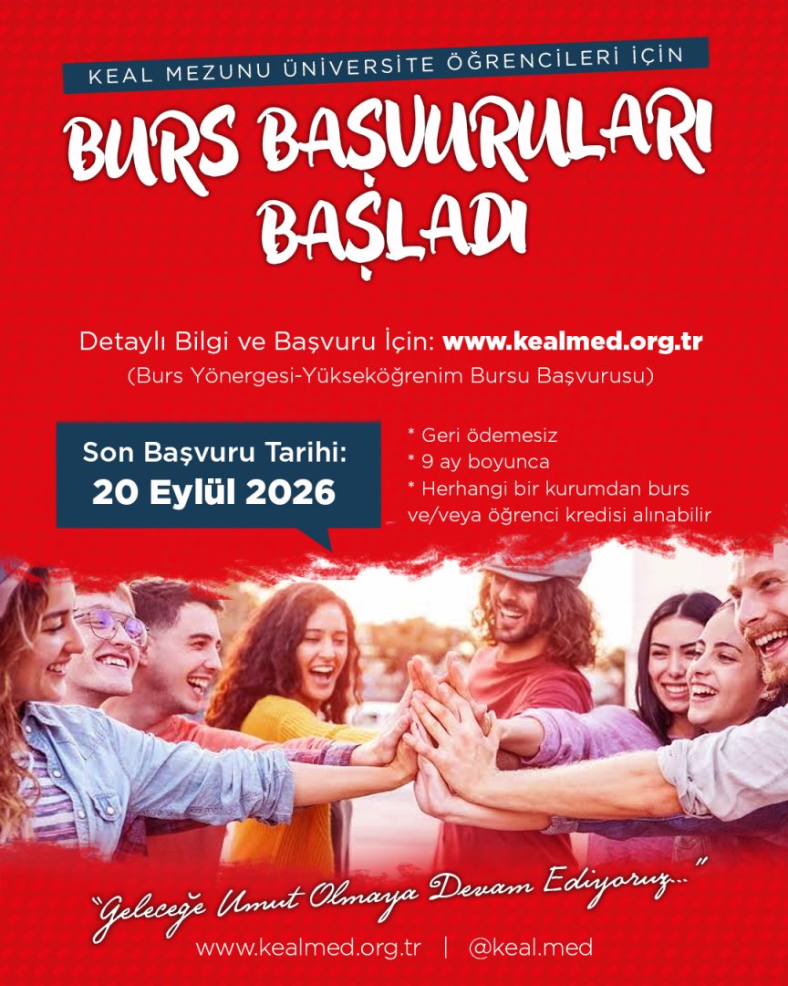 Yükseköğrenim Bursu Başvurusu (2026-27)