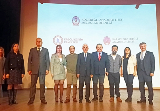 Yazar Ataman, Kdz. Ereğli’de öğretmen ve öğrencilerle bir araya geldi